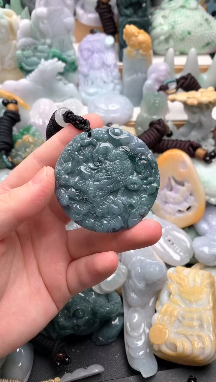 吊坠(不含链)未镶嵌翡翠1