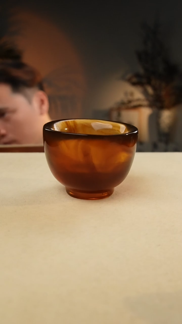 【闪购商品】琥珀颈饰未镶嵌灵草珀杯子