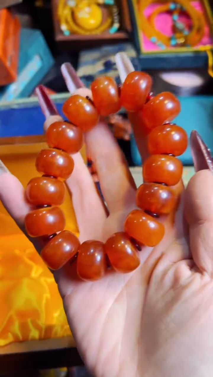 【闪购商品】蜜蜡颈饰未镶嵌兰妹精品精选链接226