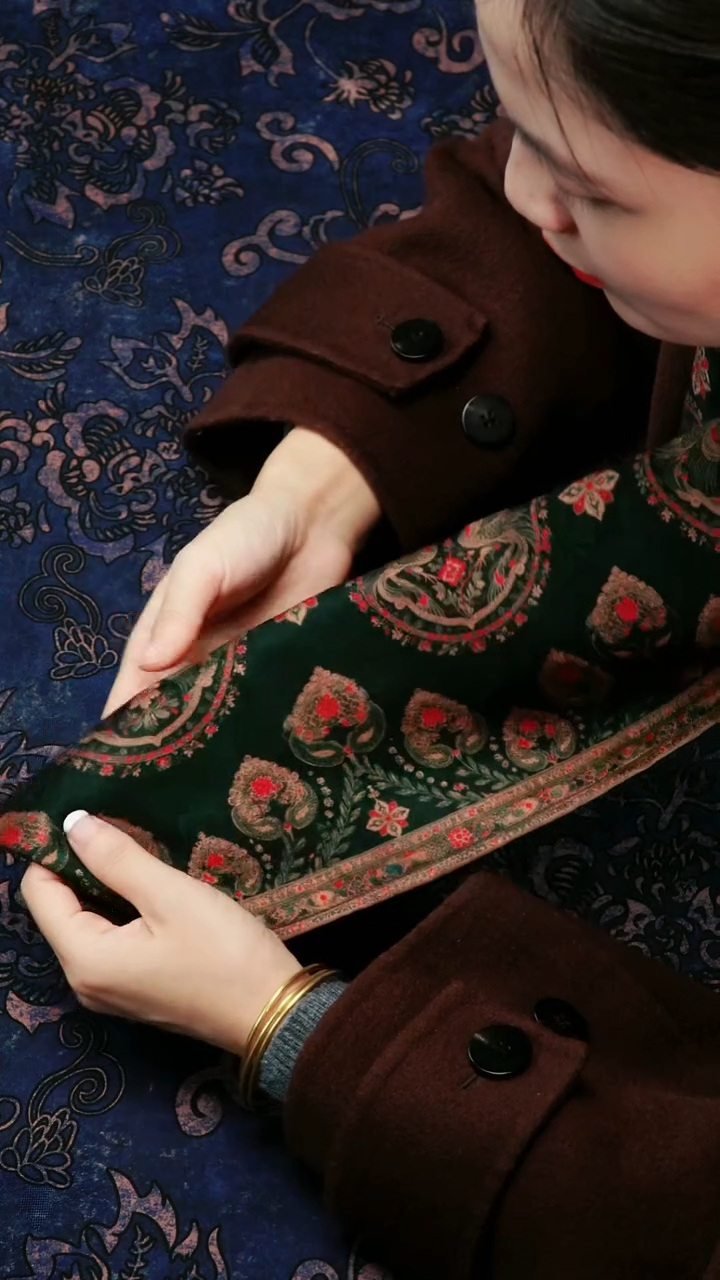 别具一阁布艺尺寸丝巾