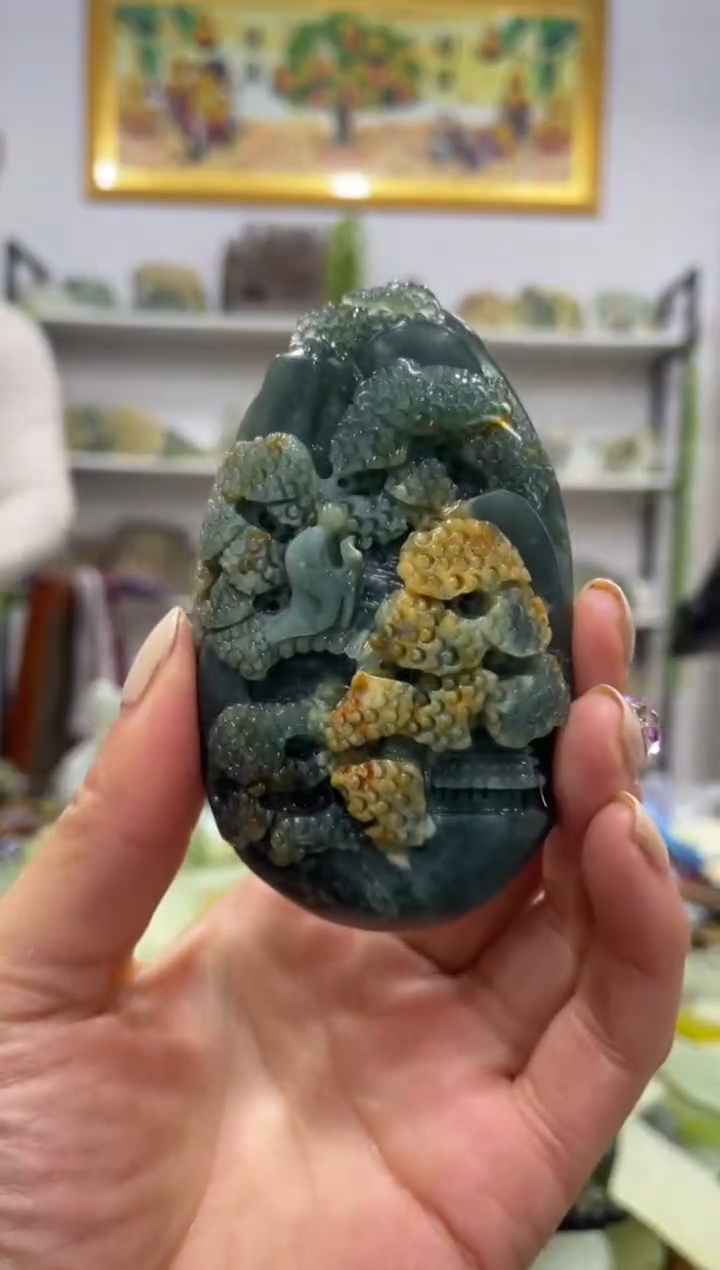 【闪购商品】岫玉手把件未镶嵌             