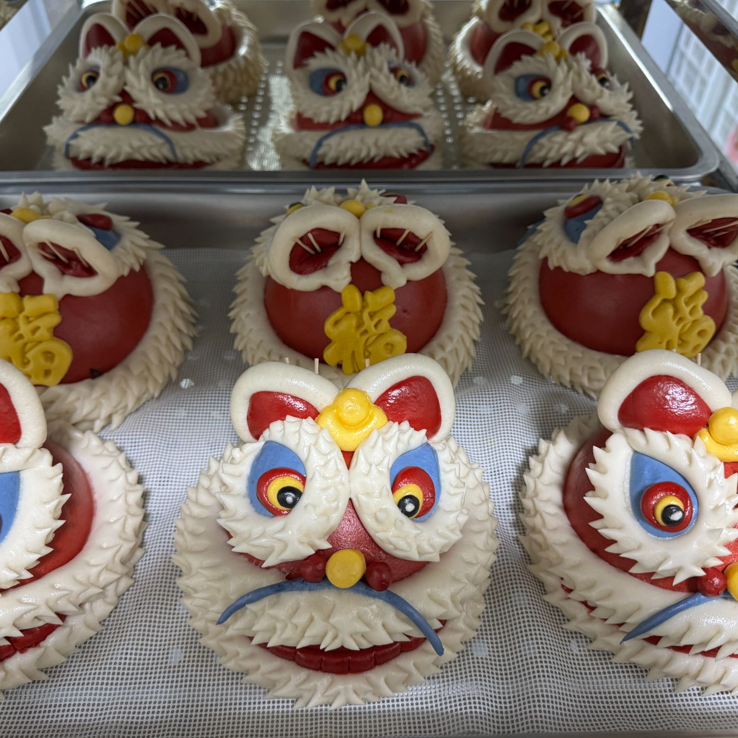 花饽饽（醒狮）新年年夜饭必备