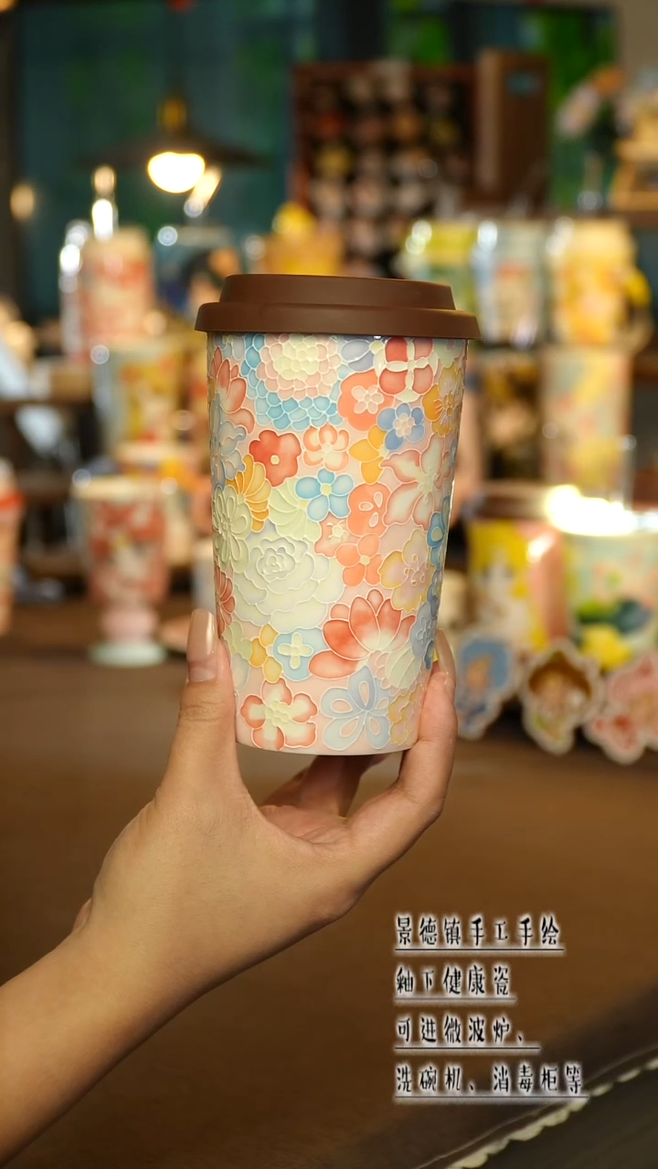 景德镇陶瓷手工手绘&A002