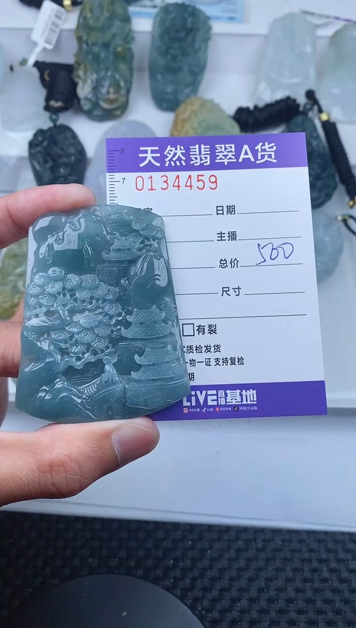 【闪购商品】翡翠颈饰未镶嵌       459