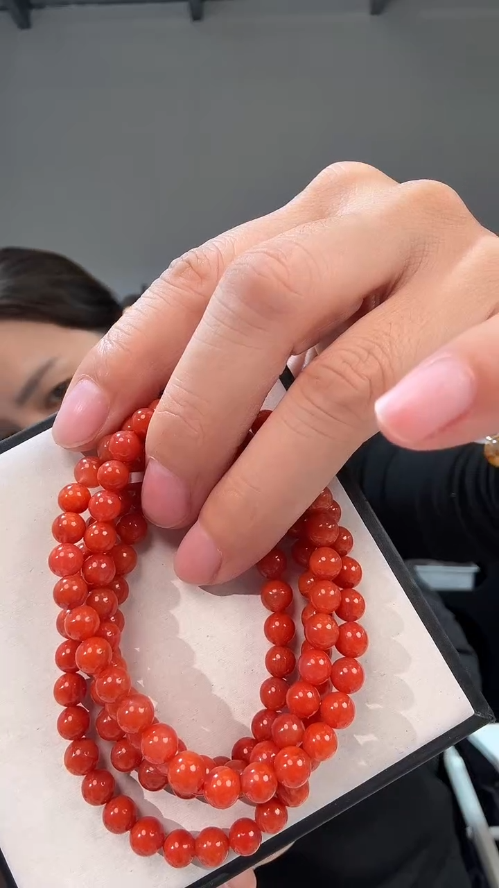 未镶嵌手链南红玛瑙优7580 约6mm