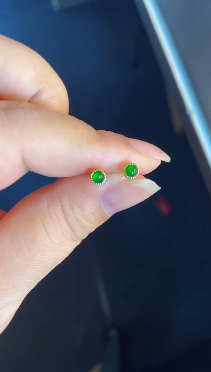 吊坠(不含链)银S925镶嵌翡翠1