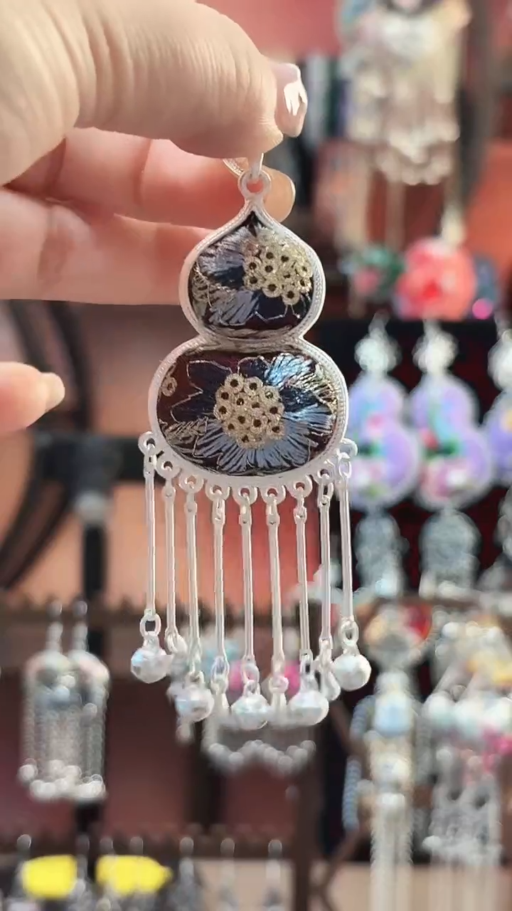 织绣 云织谣民族风精美饰品   23