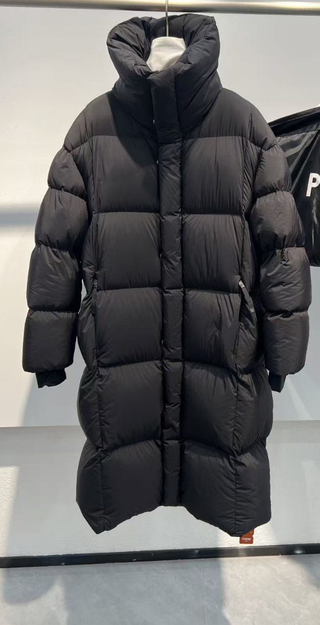 【栋老板推荐】90白鹅绒2025新款长款羽绒服女/4021   海