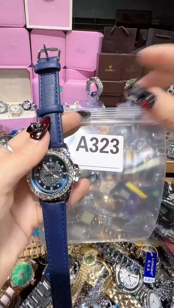 石英机芯不锈钢不锈钢直播定闪专用