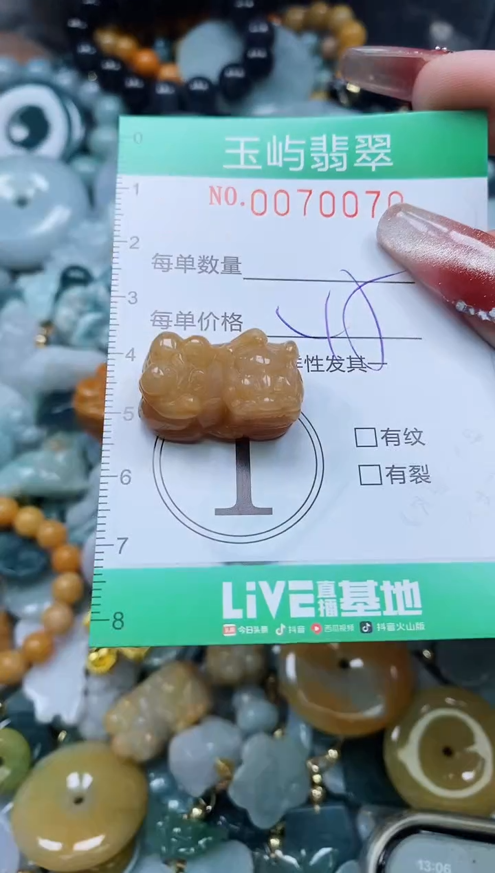 【闪购商品】翡翠颈饰未镶嵌闪购0070070