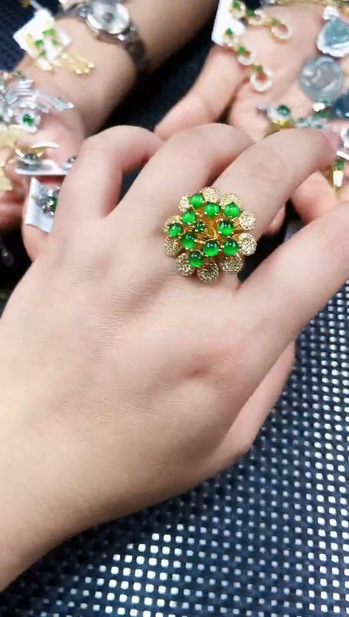 【闪购商品】翡翠戒指未镶嵌111111111