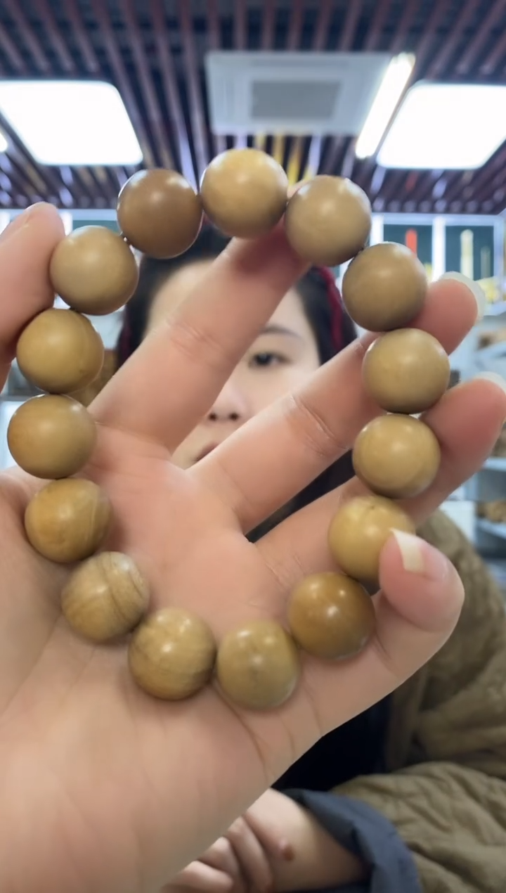 檀香木手串/手链1号仓老山檀手串1.5瑕疵