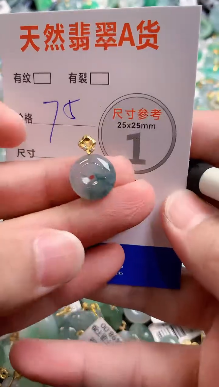 颈饰未镶嵌翡翠28101462