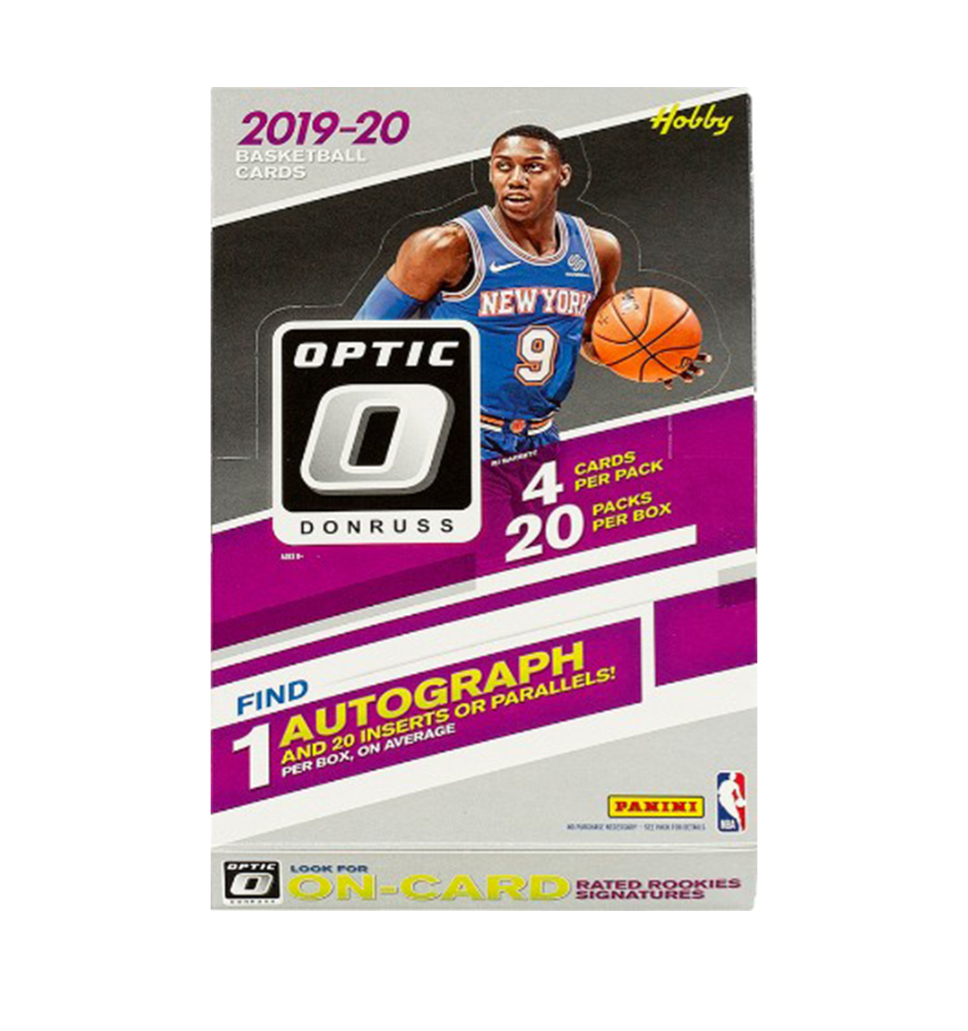 【拆盒】 2019-20 帕尼尼 donruss optic hobby 篮球球星卡盲盒代拆