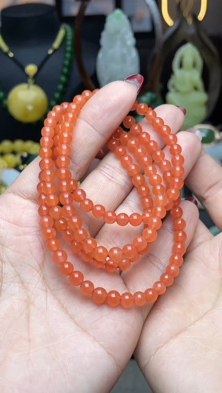 【闪购商品】南红玛瑙颈饰未镶嵌n042项链