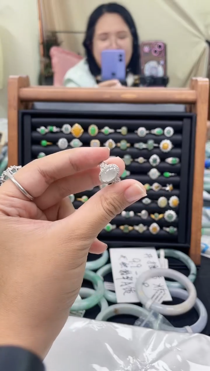 【闪购商品】翡翠戒指未镶嵌戒指