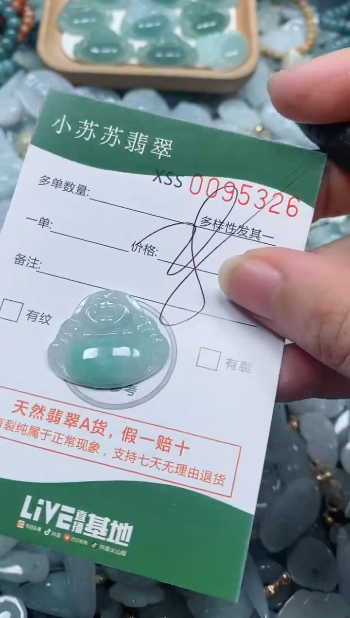 【闪购商品】翡翠颈饰未镶嵌闪购商品0095326