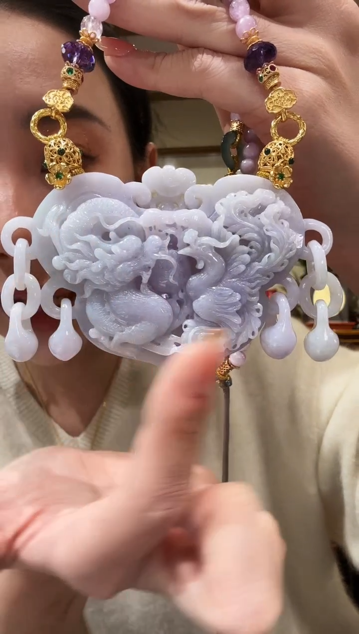 【闪购商品】翡翠颈饰未镶嵌国风