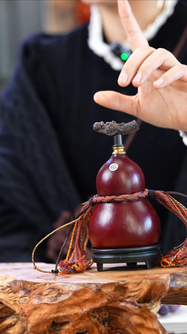 【闪购商品】192—光岳葫天然大漆酒葫芦不含漆珠