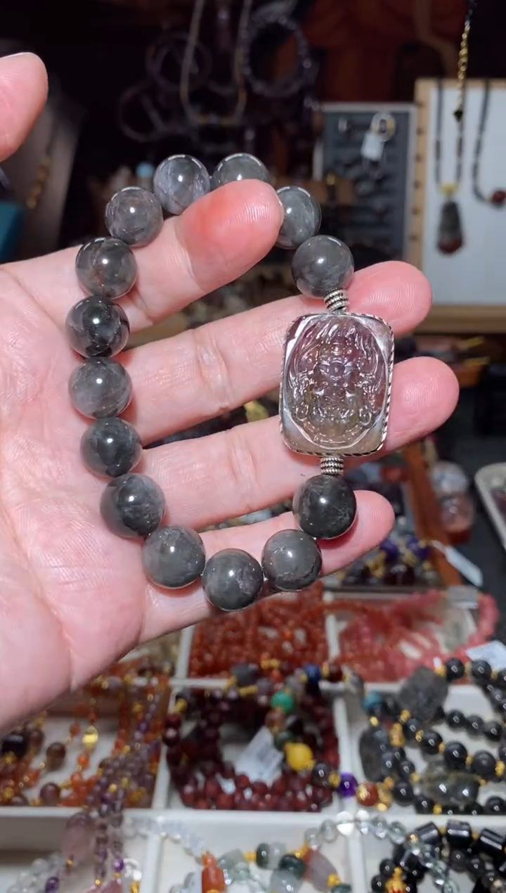 【闪购商品】水晶手串未镶嵌极光23