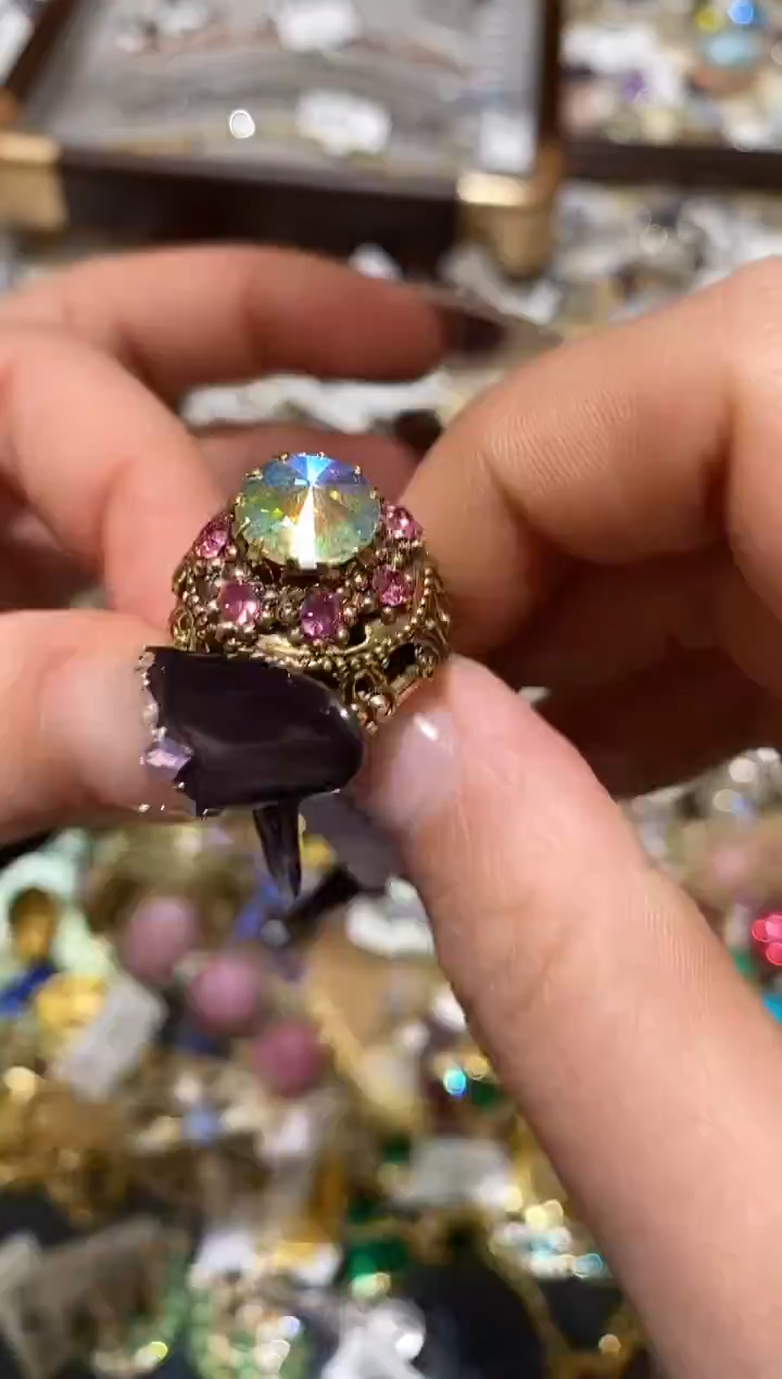 纯铜合金琉璃楚楚珠宝中古甄选不退换