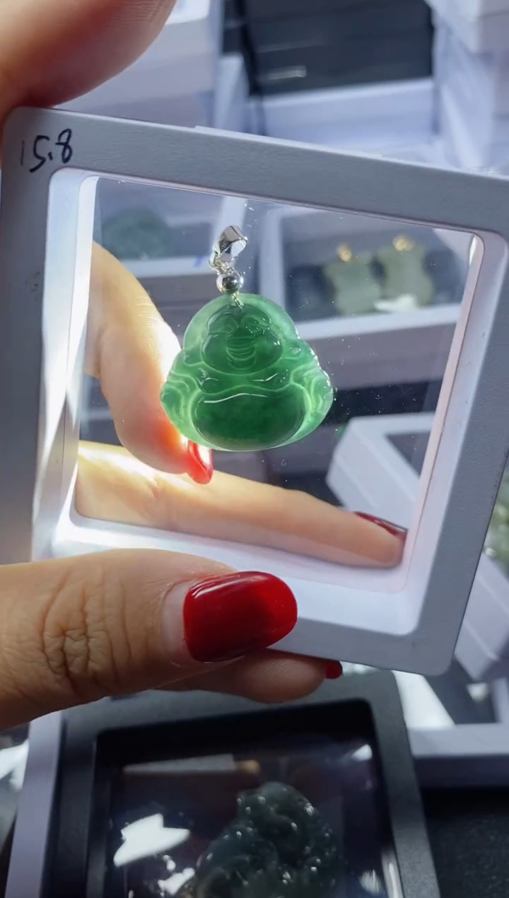 【闪购商品】翡翠吊坠(不含链)未镶嵌38912