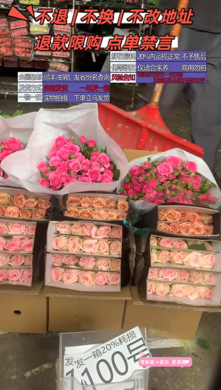 100号♥含20%耗损发一箱