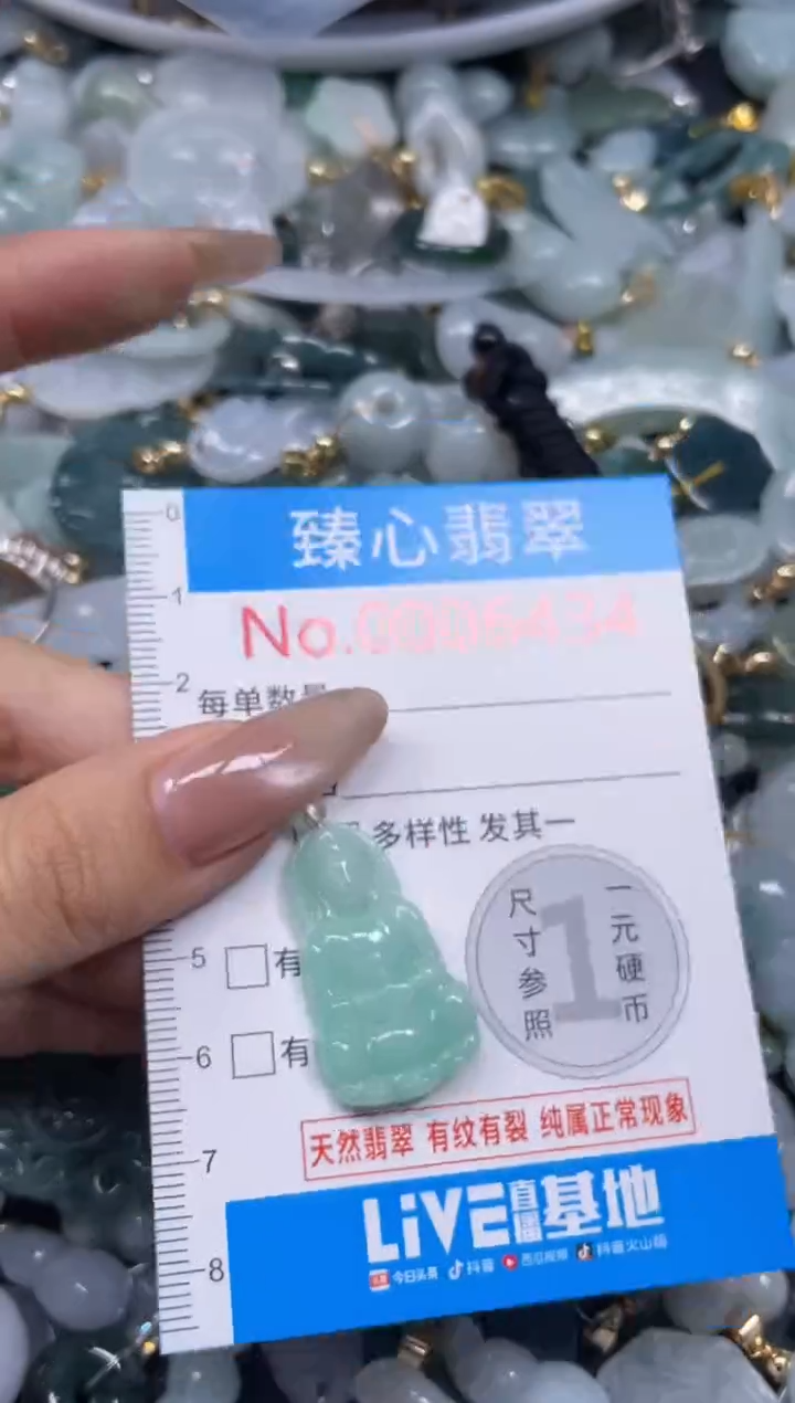 颈饰未镶嵌翡翠6434