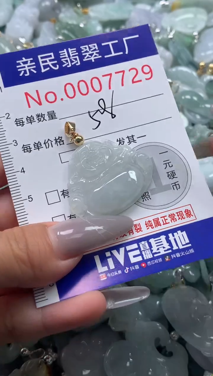 颈饰未镶嵌翡翠7729