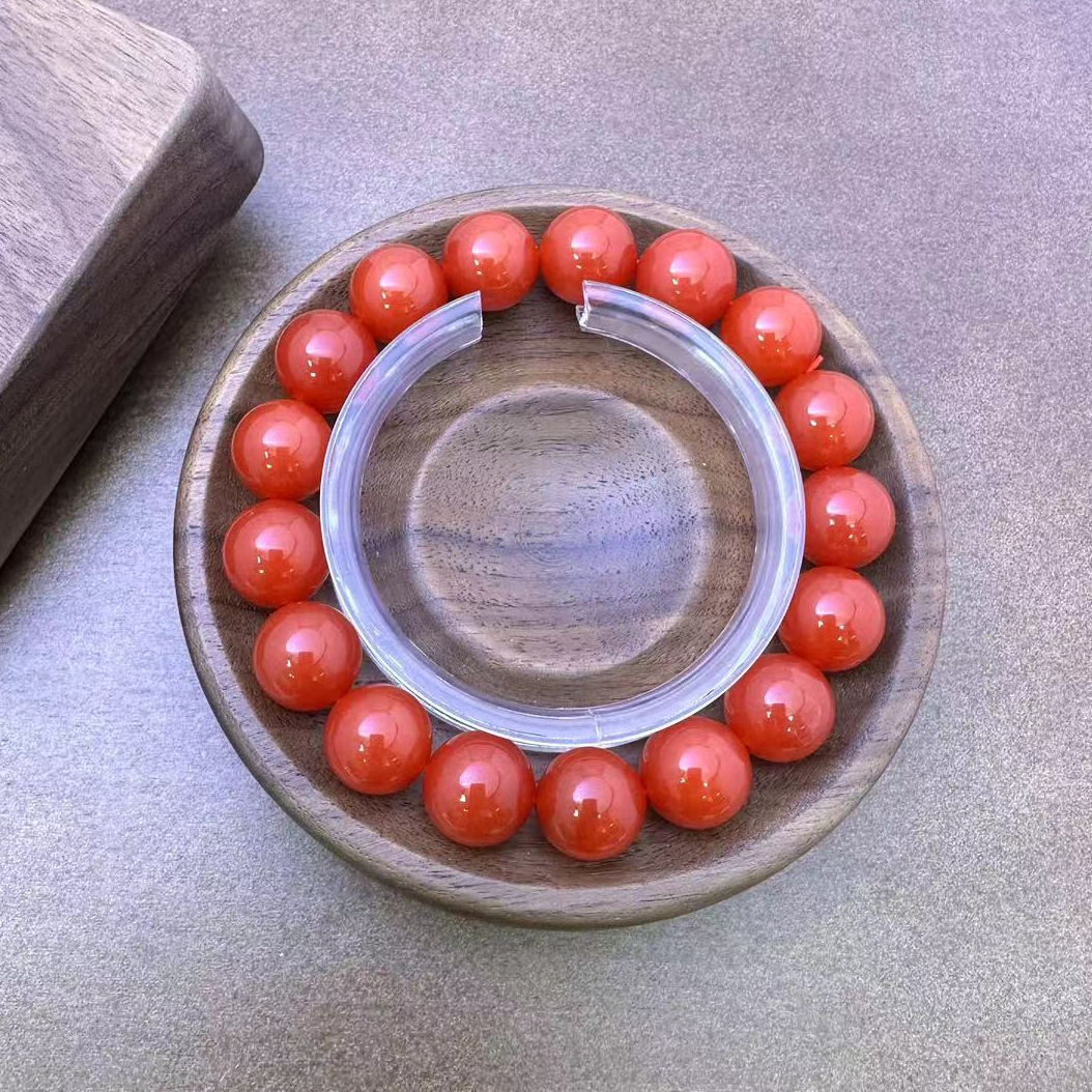 佳玺饰品 325 亮红 13mm手链 多样性发货