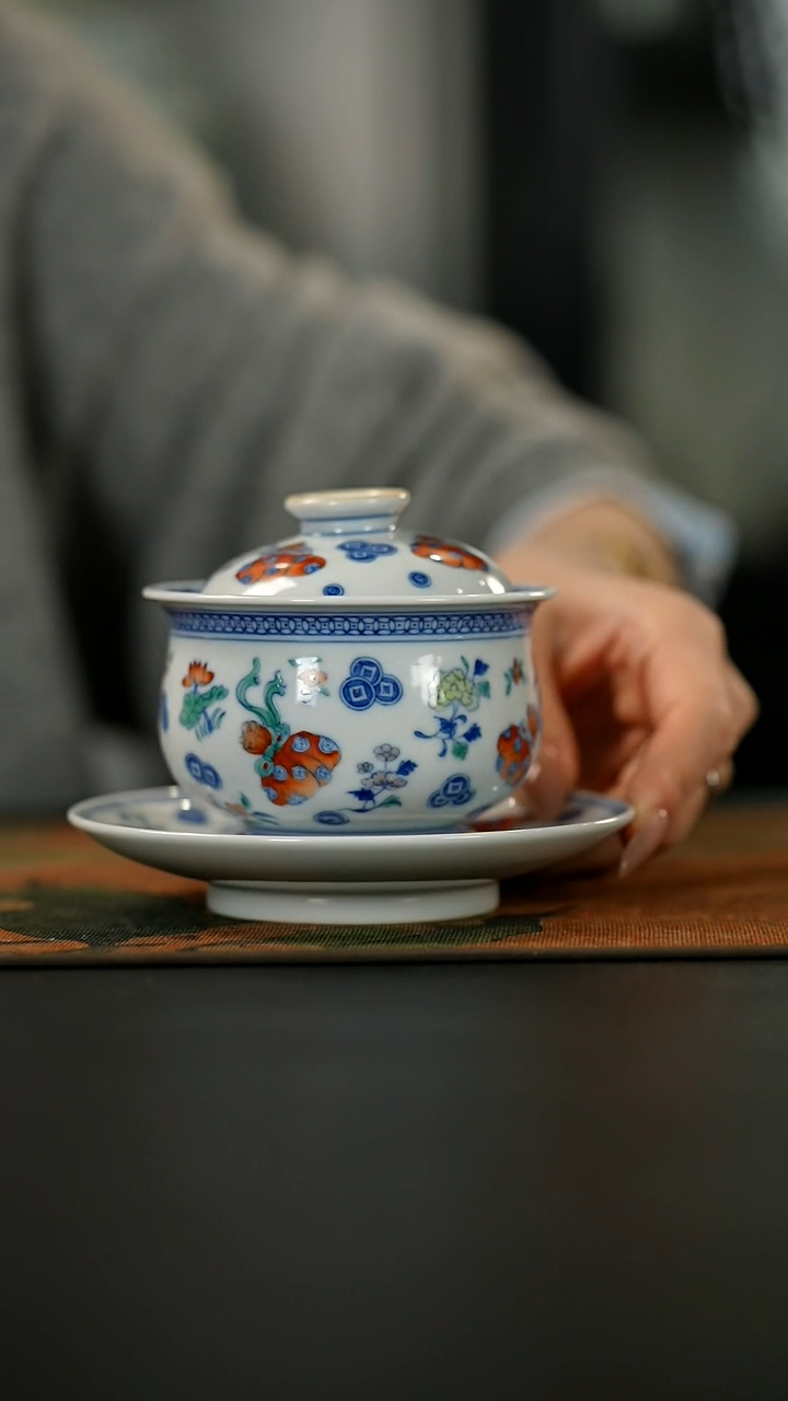 【闪购商品】瓷片             涂杏花