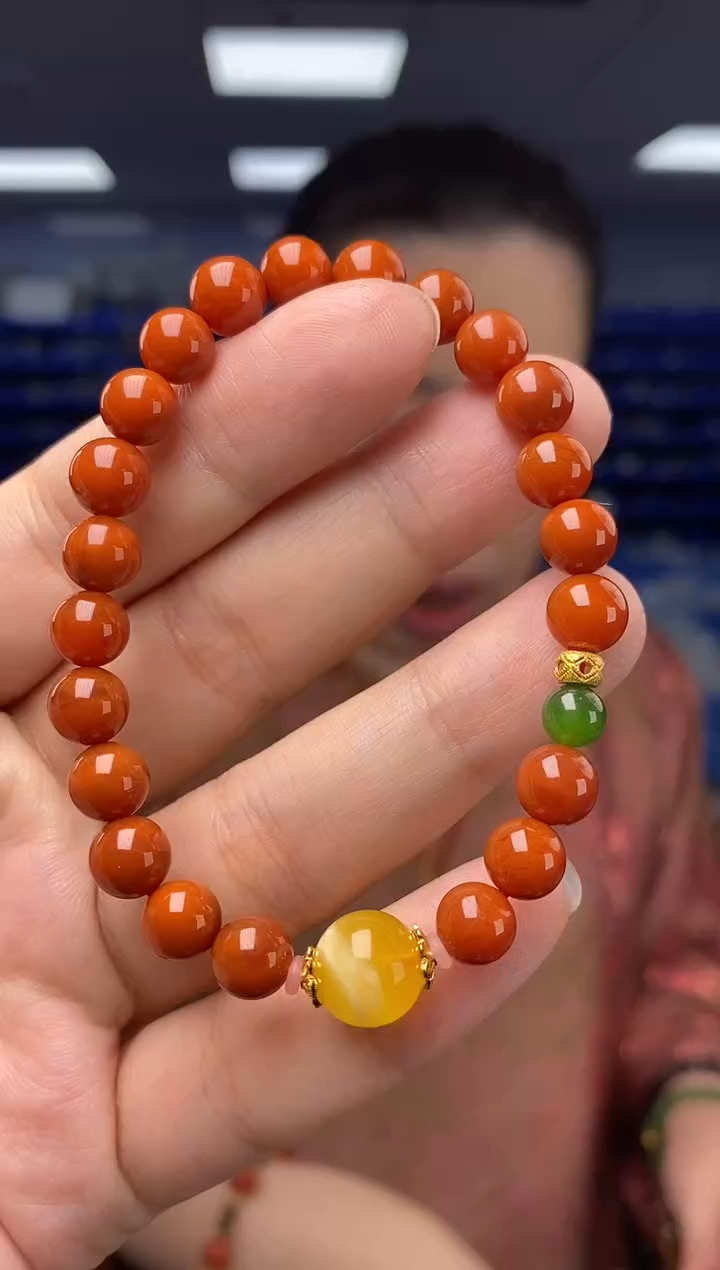 未镶嵌手链南红玛瑙G13327