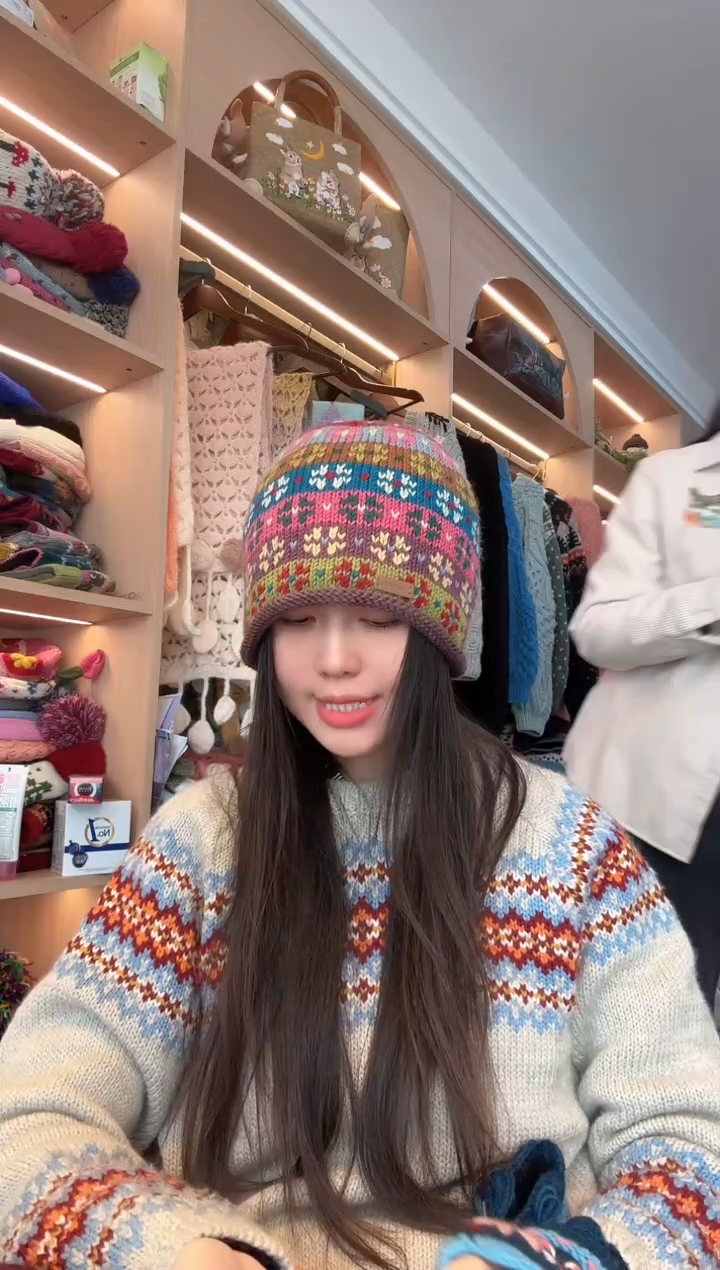 羊毛美利奴巧克力四叶草帽