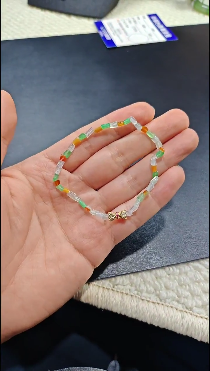 未镶嵌手串翡翠翡翠手串未镶嵌