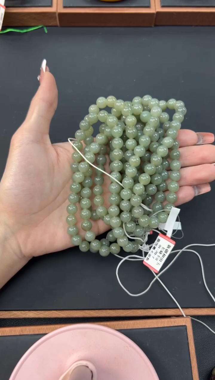 【闪购商品】和田玉项链未镶嵌近矿卡8长链多样性发货拍一发一