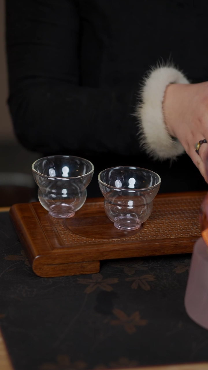 【闪购商品】粉底 葫芦杯 2只