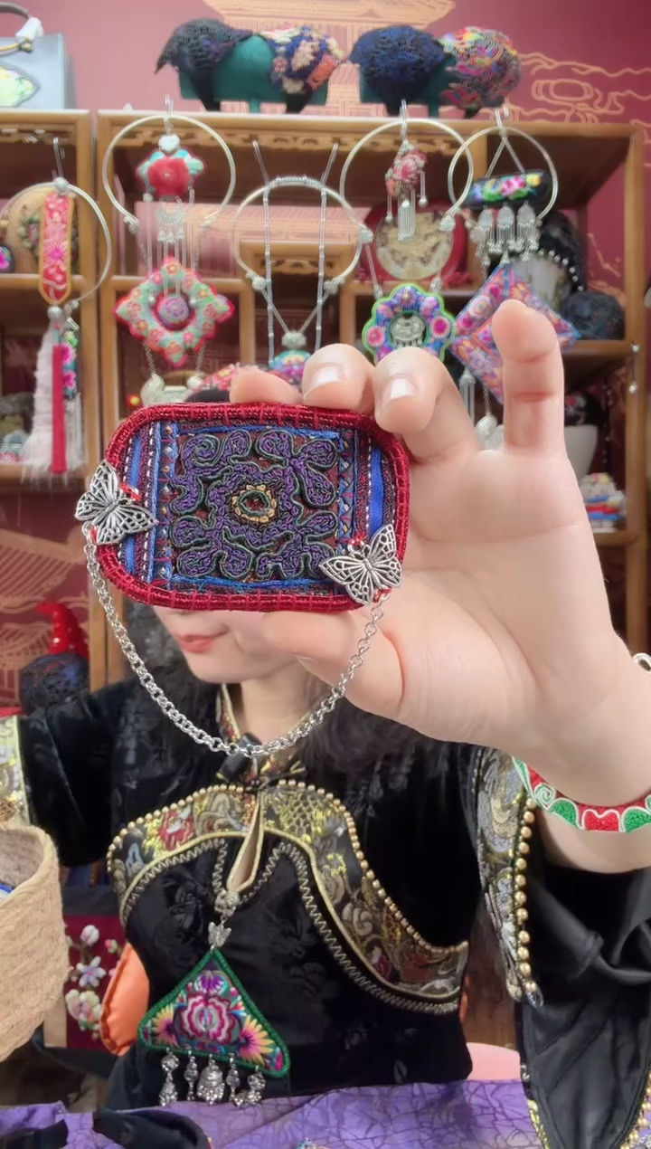 刺绣发夹48甜甜家