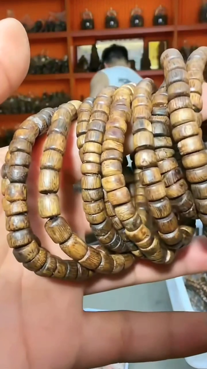 沉香手串24号单圈多样性发一