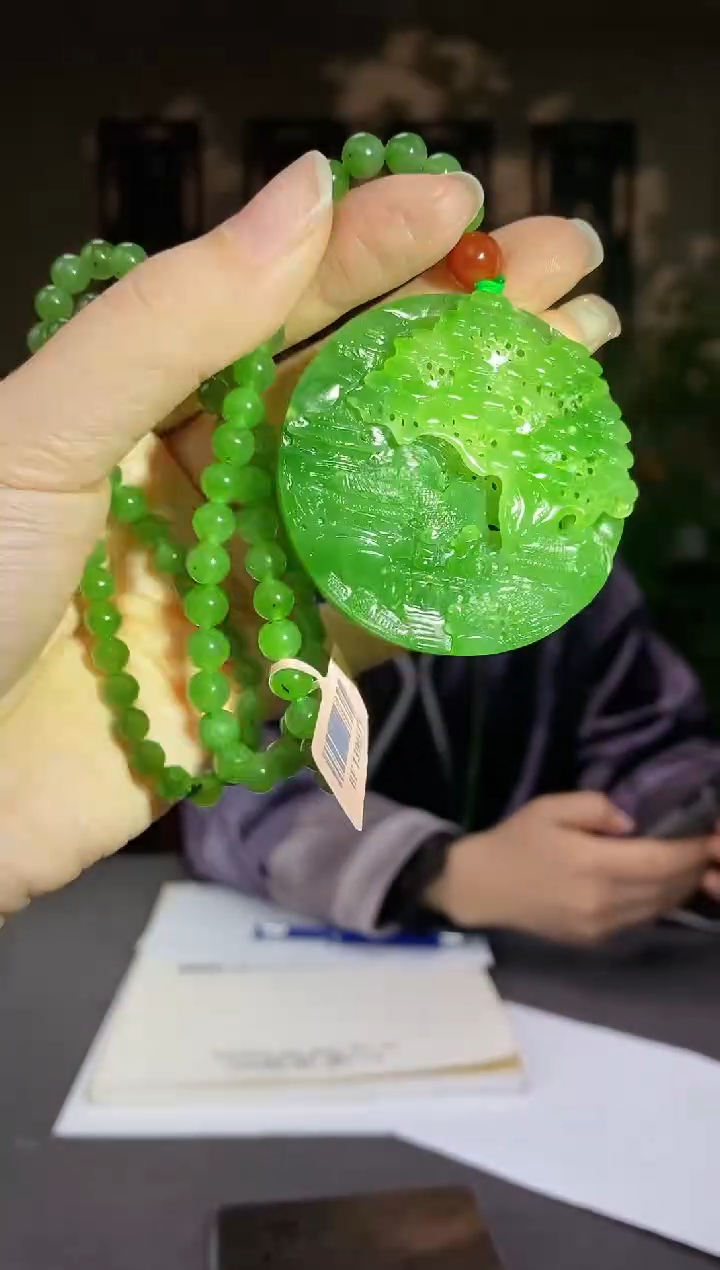 【闪购商品】和田玉未镶嵌颈饰C354