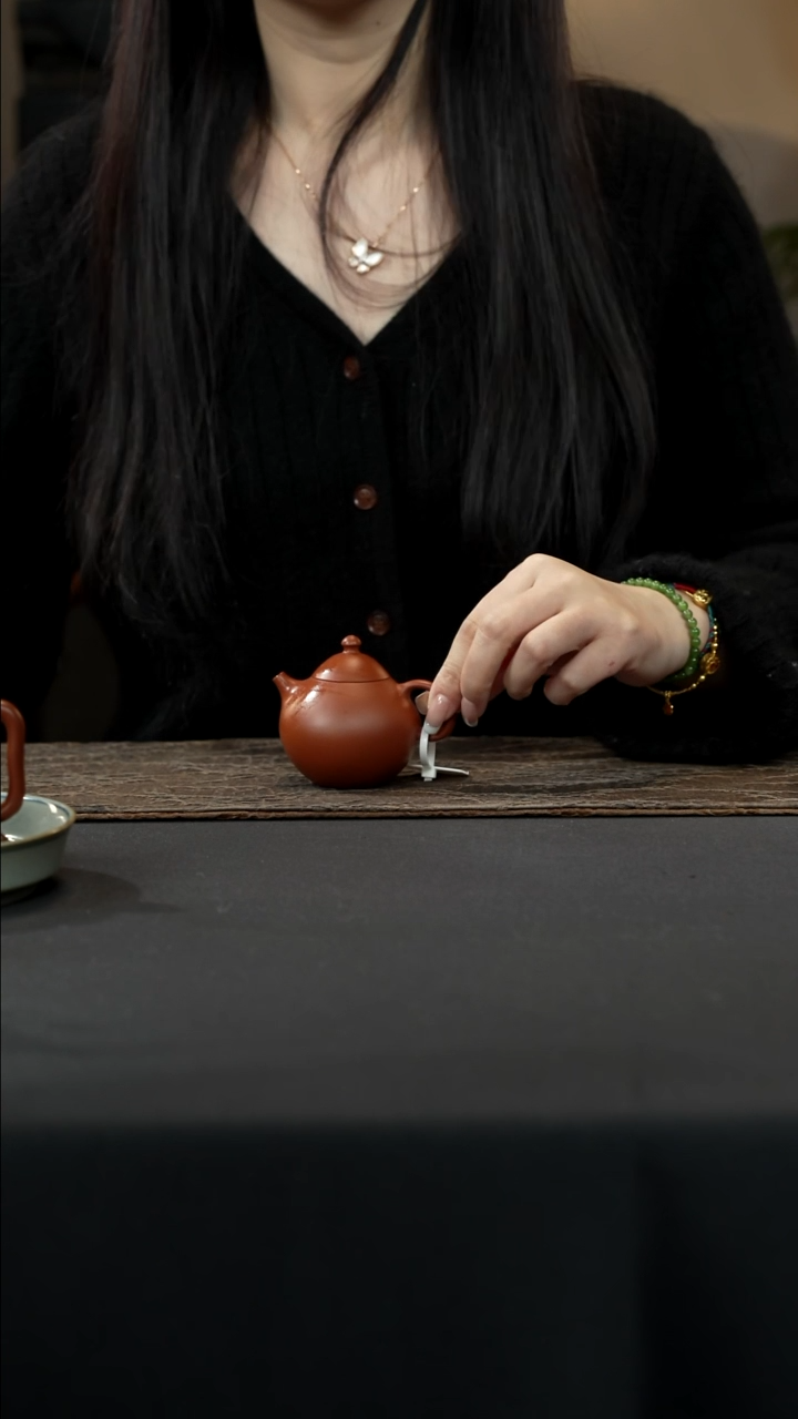 【闪购商品】紫砂茶壶朱泥文旦壶110cc