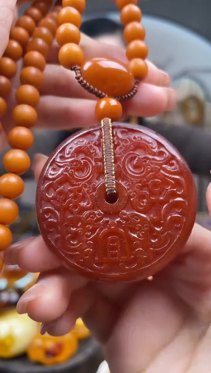 【闪购商品】琥珀裸石未镶嵌首饰 假1赔4 （多样性发货1件