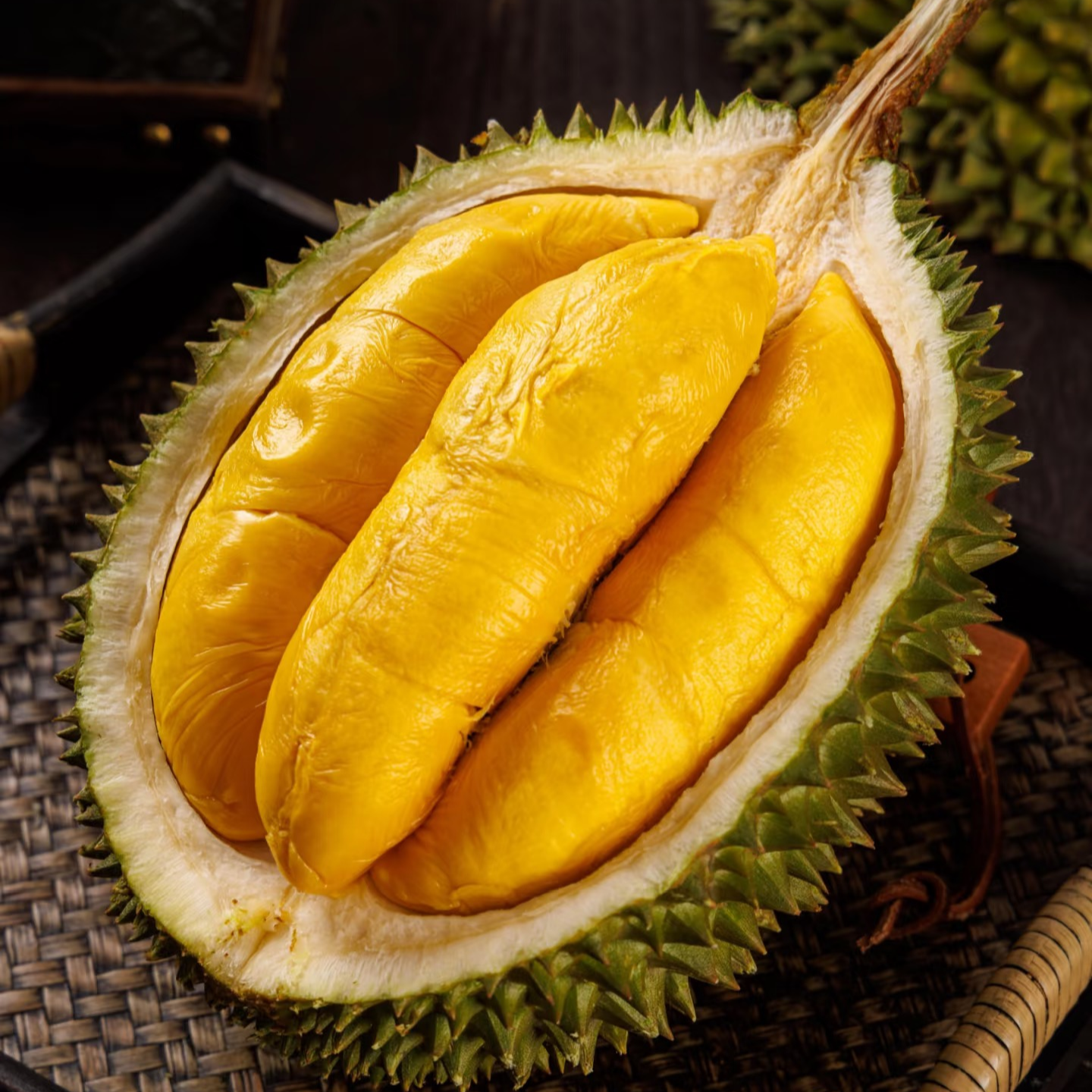 【顺丰空运明日达】B级猫山王D197马来西亚新鲜榴莲2.1斤-6斤核小猫山王马来西亚