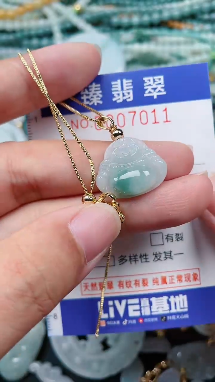 颈饰未镶嵌翡翠.0007011