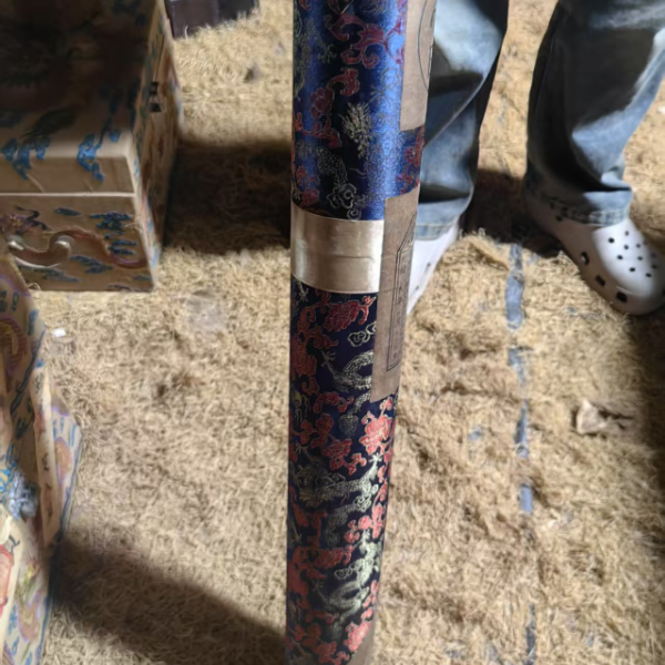 1个蓝色长桶摆件链接