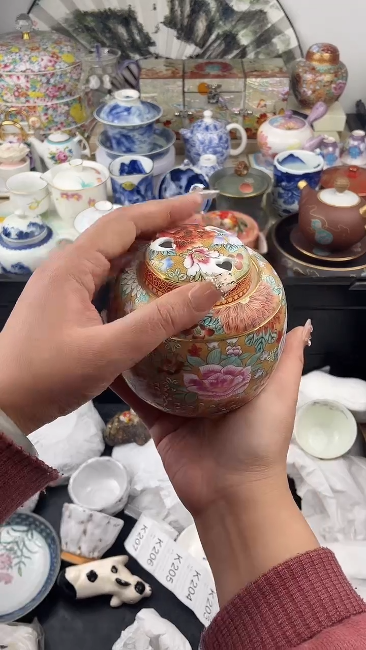 【闪购商品】瓷片香炉，看清尺寸品相再拍