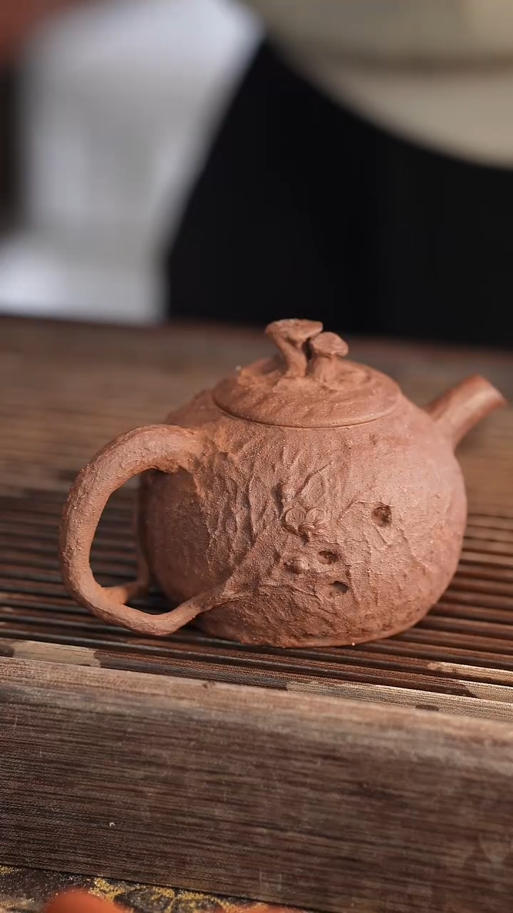 茶壶紫砂原矿手工制作