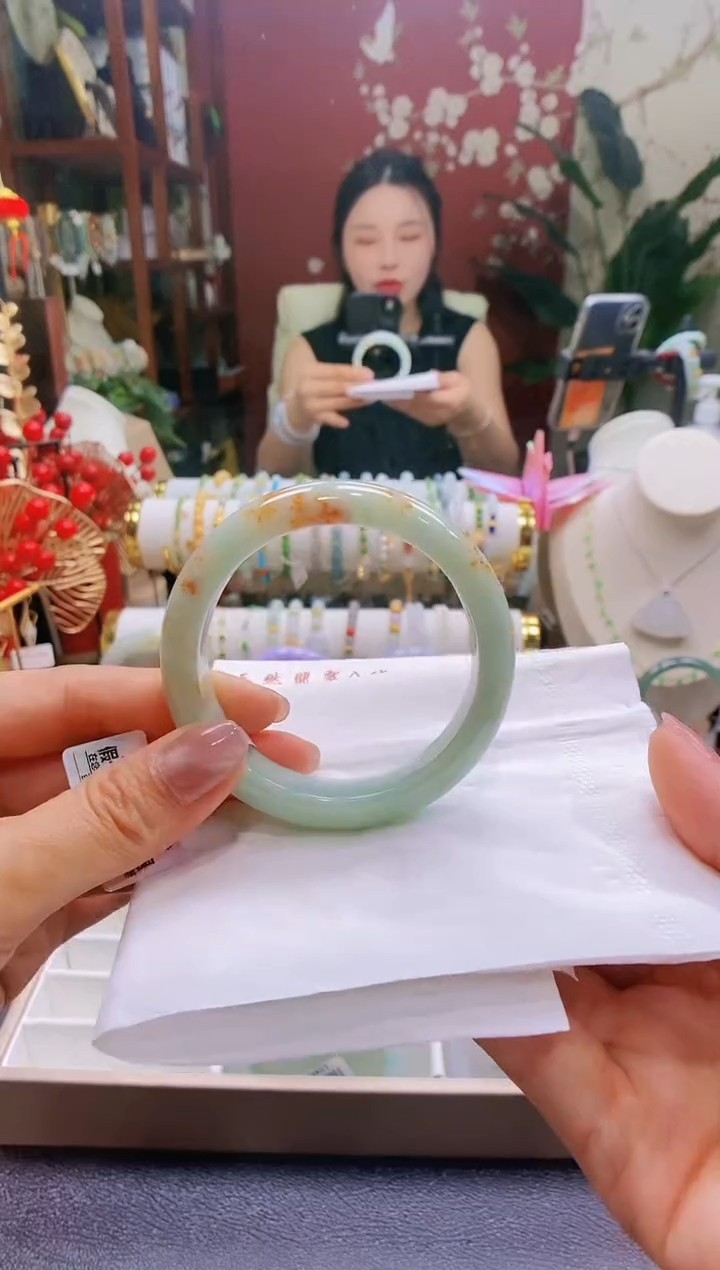 翡翠手镯未镶嵌46号55.7/12.4*8.4