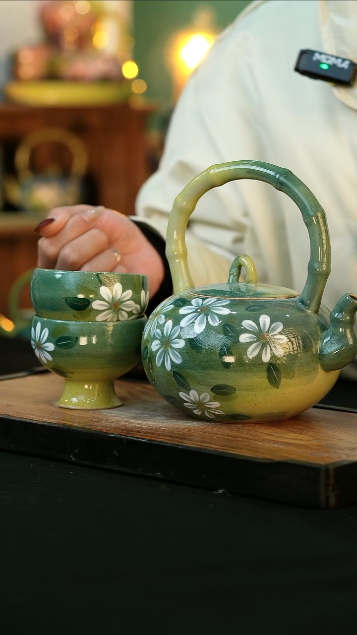 【闪购商品】杯手绘心瓷陶瓷浮力