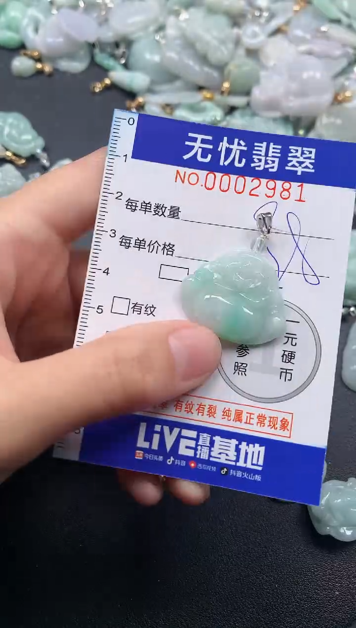 颈饰未镶嵌翡翠2981