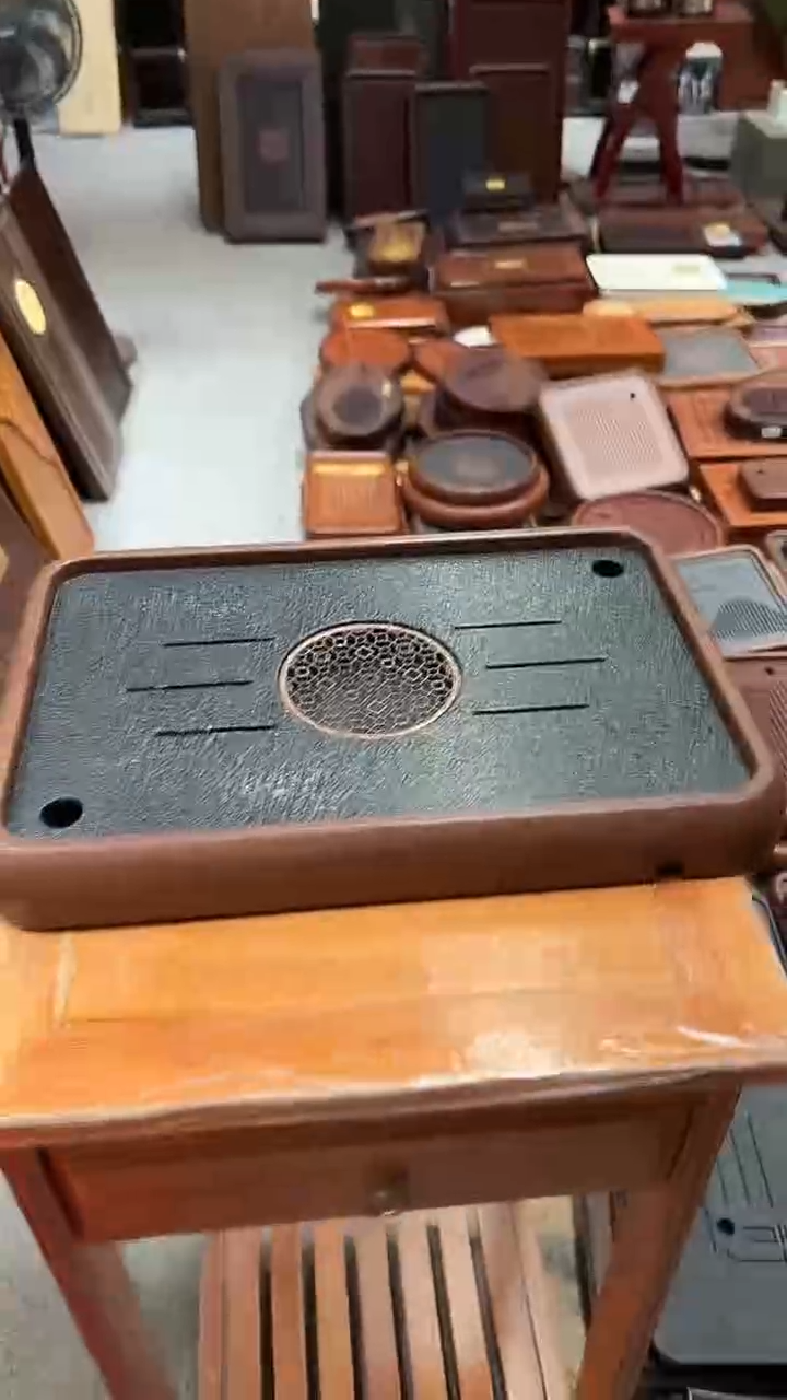 新品福利石材长39CM*宽26CM茶盘送管